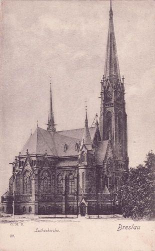 kościół ewangelicki Marcina Lutra w Wrocławiu (nieistniejący)