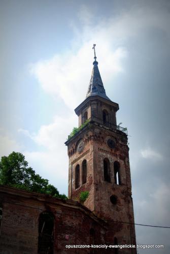 Unisław Śląski - opuszczony kościół ewangelicko-augsburski