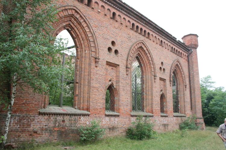 Grodziec - ruiny kościoła ewangelicko-augsburskiego