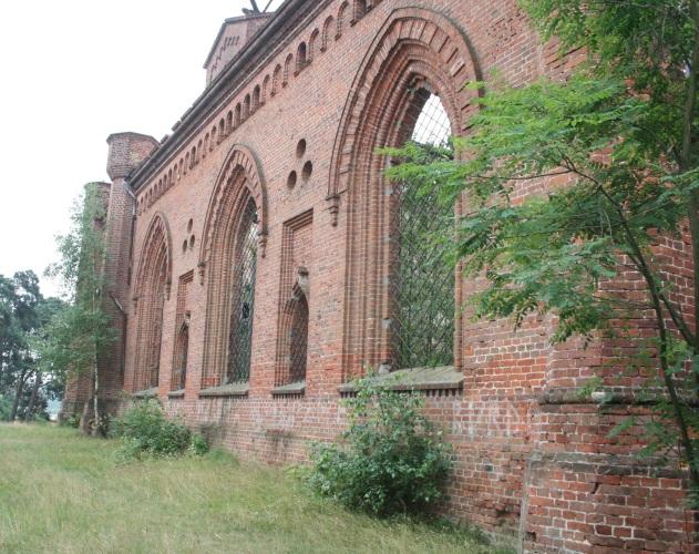 Grodziec - ruiny kościoła ewangelicko-augsburskiego