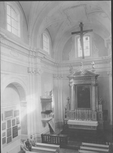Wnętrze Kościoła św. Marcina przed wojna