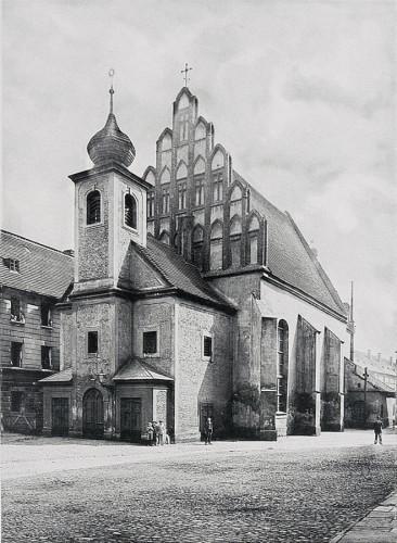 Kościół ewangelicki w Nysie - 1895 r.