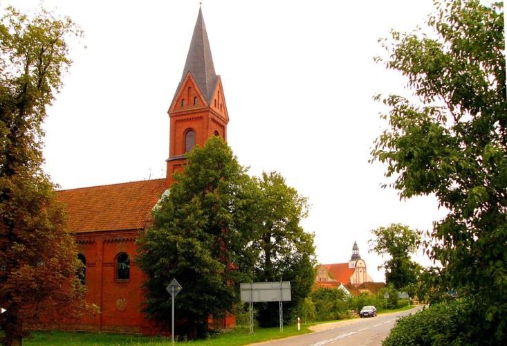 Bisztynek - dawny kościół ewangelicki