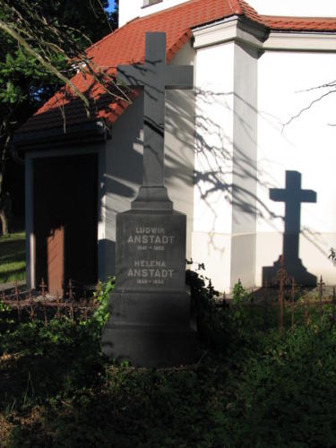 Łódź grób Ludwika Anstadta