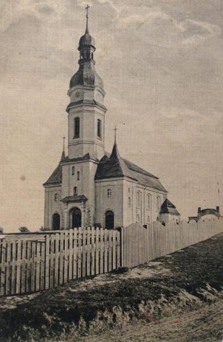 Nieistniejący kościół ewangelicki w Warszowicach