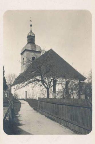 Dłużek - dawny kościół ewangelicki