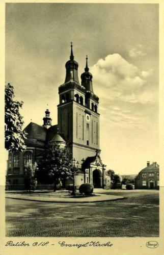 Racibórz - kościół ewangelicki, lata 30 XX w.