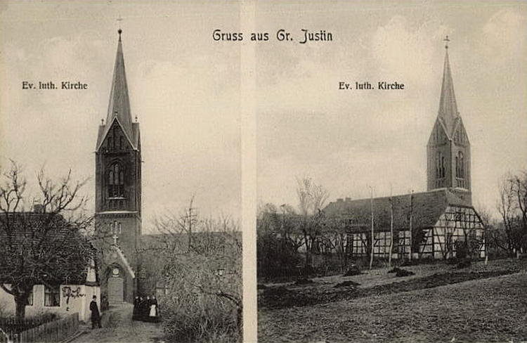 Dawny kościół ewangelicki w Gostyniu - początek XX wieku