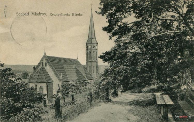 Kościół ewangelicki w Międzyzdrojach - 1912 r.