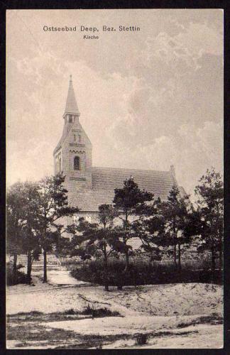 Kościół ewangelicki w Mrzeżynie - ok. 1910-1915