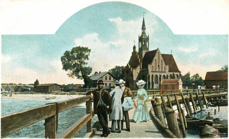 1904 , Kościół ewangelicki w Helu