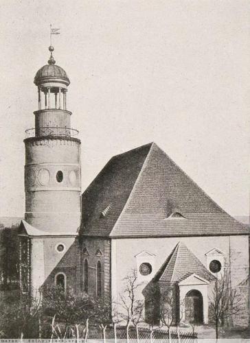 dawny kościół ewangelicki w Ziębicach - ok. 1926