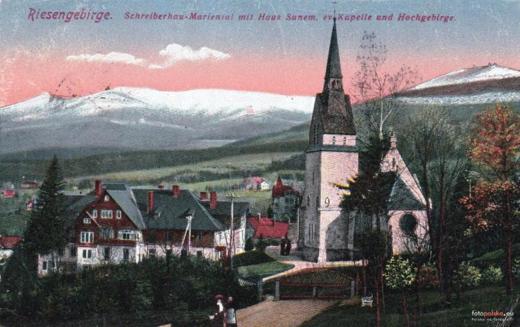dawna kaplica ewangelicka w Szklarskiej Porębie - lata 1910-1916