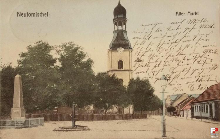 Nowy Tomyśl - dawny kościół ewangelicki - ok. 1905 r.