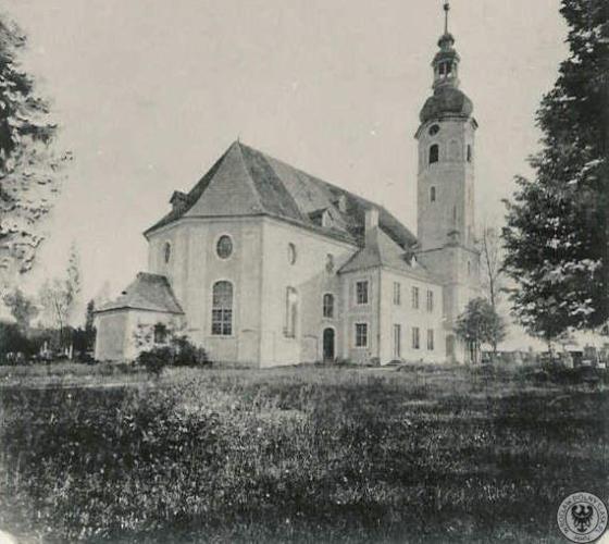 Biedrzychowice - dawny kościół ewangelicki - początek XX wieku