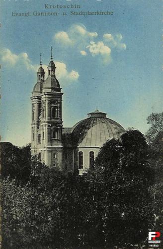 Dawny kościół ewangelicki w Krotoszynie - ok. 1910 r.
