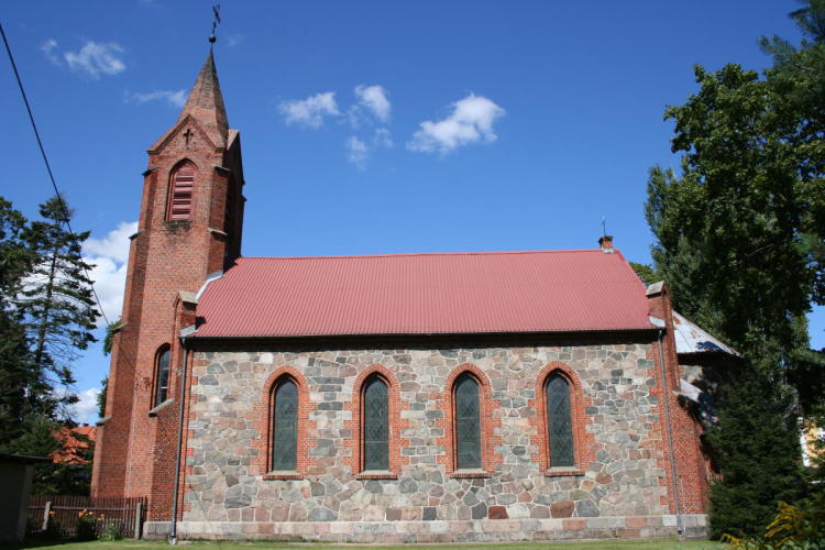Nidzica - kościół ewangelicki św. Krzyża