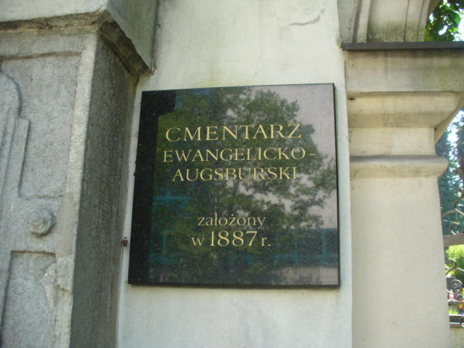 Cieszyn - cmentarz ewngelicko - augsburski - ul. Bielska(2)