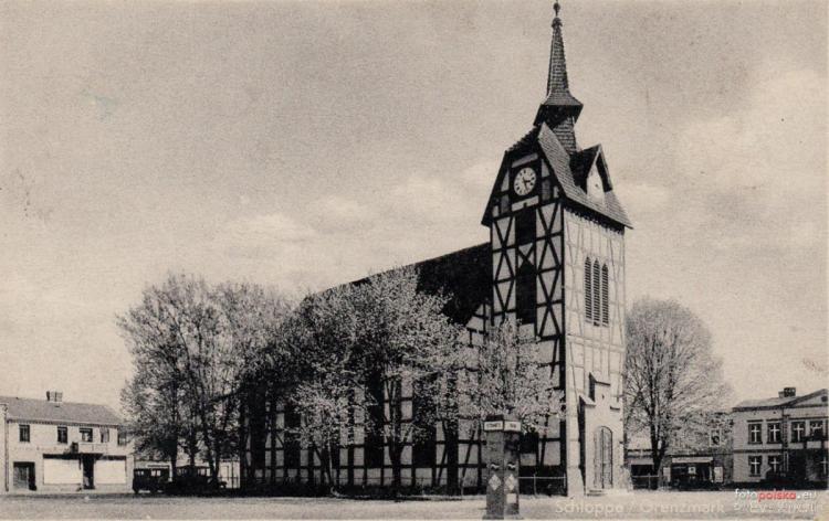 Lata 1900-1910 , Kościół ewangelicki Człopa