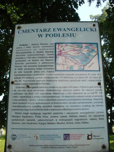 Podlesie -  cmentarz ewangelicki  (2)