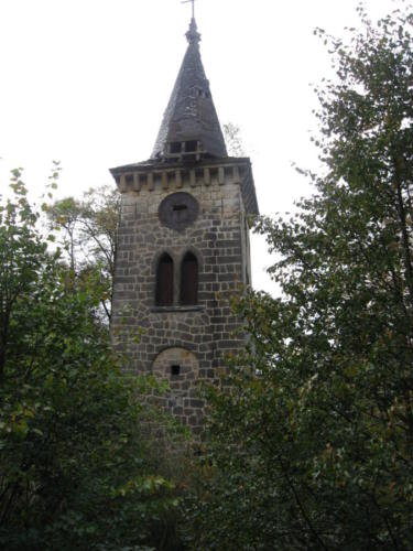kościół ewangelicki (ruina) w Płóczkach Górnych