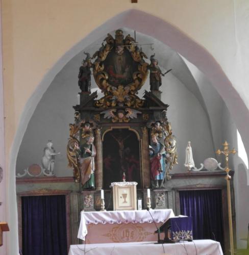 Renesansowy ołtarz główny